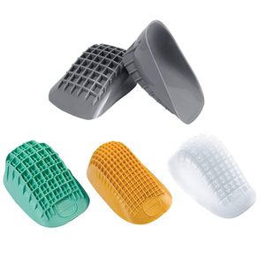 Skin-friendly medical <span class=keywords><strong>silicone</strong></span> gel heel pad for shoes soles - Product Image 1