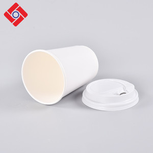 Barato Biodegradable caliente clásico aislar jugo <span class=keywords><strong>de</strong></span> fruta Cappuccin café y <span class=keywords><strong>tazas</strong></span> <span class=keywords><strong>de</strong></span> té con cubierta - Product Image 1