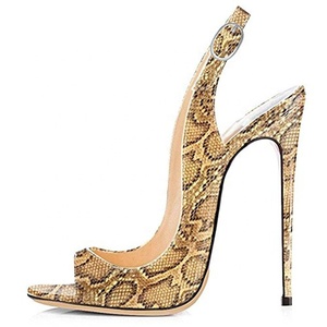 <span class=keywords><strong>Sandali</strong></span> <span class=keywords><strong>Donna</strong></span> con Tacco Alto alla Moda, Scarpe Eleganti da Cerimonia, Sexy Peep Toe con Cinturino Posteriore, Tacchi a Spillo - Product Image 3
