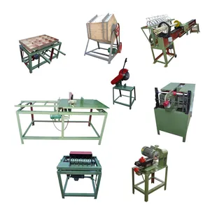 Round bamboo stick making machine/Round Bamboo sticks processing line