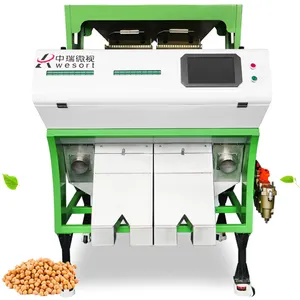 Wesort Màu Sorter Đậu Lăng Nhà Máy Chế Biến Đậu Lăng Chấm Điểm Máy Chickpea Phân Loại Máy Ở Nga