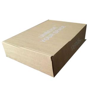 Ondulé <span class=keywords><strong>brun</strong></span> kraft boîte de papier et boîte d'emballage pour chaussures et vêtements - Product Image 1