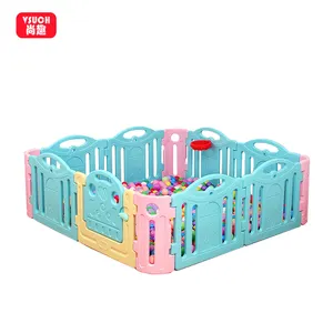 Professional Manufacturer Simple Design Easy Assembly Play Yards Playpen Baby Safe Playpens