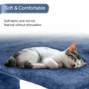 Rascador de árbol para gatos, <span class=keywords><strong>casa</strong></span> de juegos, muebles de condominio, poste de <span class=keywords><strong>cama</strong></span> para mascotas, 73" - Product Image 6