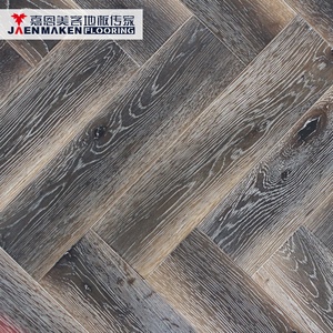 Económico sin terminar de roble sólido parquet ingeniería espiga <span class=keywords><strong>pisos</strong></span> - Product Image 2