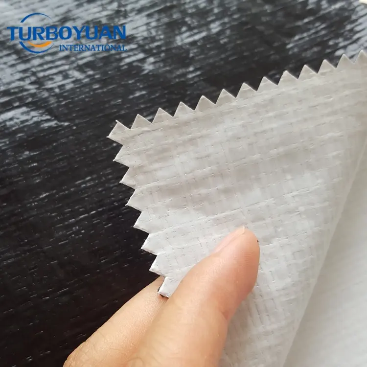 black white 8 mil waterproof tarpaulin cover in roll for wood packing / PE polyethylene tarp material for garage