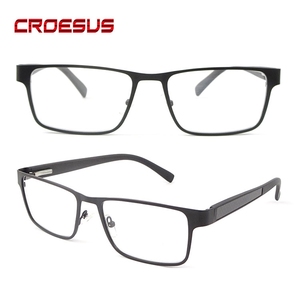 De moda de los hombres de metal bisagra de resorte de Primavera <span class=keywords><strong>al</strong></span> por mayor gafas de lectura irrompibles - Product Image 3