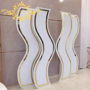 Elegante S Forma Painéis De Casamento Decorações De Casamento De Luxo Exclusivo Desenhado por Ocasiões Móveis