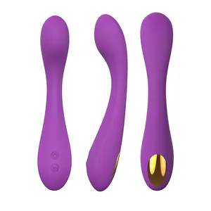 Vibrator Dildo Tahan Air USB Wanita, Vibrator 9 Mode Silikon Dapat Diisi Ulang Daya Wanita G Spot