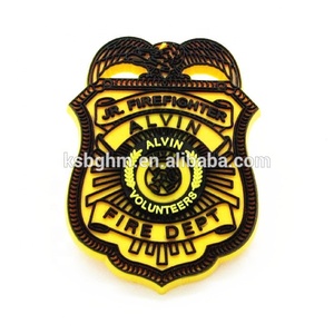 Personalizado 1,5-pulgadas amarillo 2D <span class=keywords><strong>de</strong></span> <span class=keywords><strong>Alvin</strong></span> voluntarios <span class=keywords><strong>de</strong></span> placa - Product Image 1