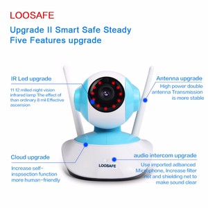 720 p cámara de seguridad IP inalámbrica para el hogar interior audio de dos vías con la visión nocturna - Product Image 2