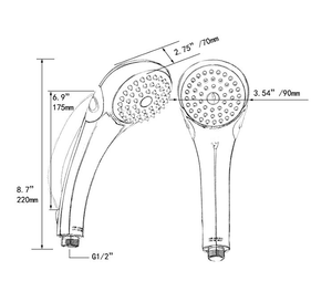 Produits les plus vendus : Tuyau <span class=keywords><strong>de</strong></span> 1,5 m avec <span class=keywords><strong>ventouse</strong></span>, pomme <span class=keywords><strong>de</strong></span> <span class=keywords><strong>douche</strong></span> pour salle <span class=keywords><strong>de</strong></span> bain pour personnes handicapées, conçu pour les personnes âgées et les femmes enceintes - Product Image 3