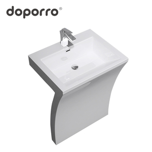 Plein lavabo Colossum 07 pied bassin en <span class=keywords><strong>fonte</strong></span> minérale - Product Image 1