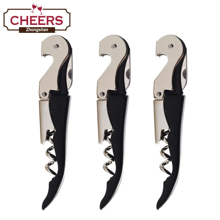 Waiter Corkscrew Direct Factory Professional All-in-one Waiters Corkscrew Wine Bottle Opener And Foil Cutter Wine Key Perfect For Sommeliers
