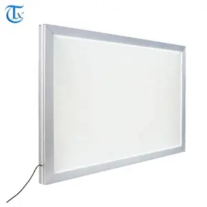 Aluminium profiel snap fotolijst wandmontage reclame indoor led light box voor supermarkt