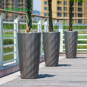 gran tamaño de oficina de plástico comercial macetas y jardineras contenedores de plantas florero - Product Image 1