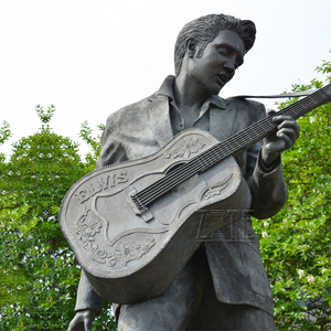 Jardín al aire libre tamaño latón bronce elvis presley estatua - Product Image 5