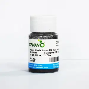 Bột Disulfide Nano Vonfram Một Lớp Giá 20-500nm Hạt Nano Đơn Lớp WS2 Cho Chất Bôi Trơn