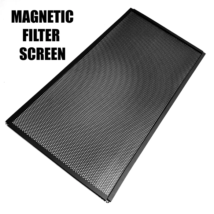 小型PCケースフィルターカバー磁気メッシュスクリーンプラスチックスピーカーメッシュカバー
