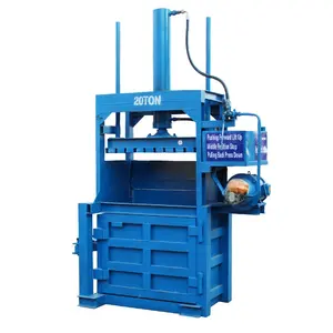 Automatic hydraulic used clothes bale press machine