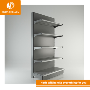 comestibles de <span class=keywords><strong>la</strong></span> pared estante de <span class=keywords><strong>la</strong></span> <span class=keywords><strong>tienda</strong></span> al por menor pantalla bastidores tapa del supermercado góndola estanterías - Product Image 1