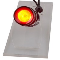 Lampe torche rouge à lumière LED, 3W, 625nm, longue portée, urgence feu, chasse, nuit