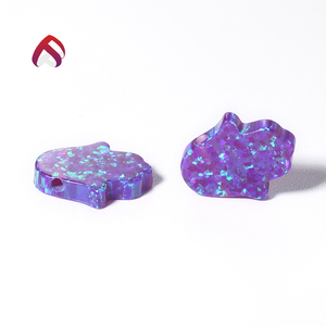 Místico blanco kyocera sintético mariposa opal piedra - Product Image 2