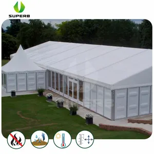 3000 Mensen Permanente Building Hard Abs Stevige Muur Party Tent Met Hoge Piek Pagode Voor Event