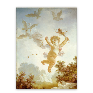 Miglior prezzo decorazione dell'hotel famoso ritratto su tela baby angels painting - Product Image 3