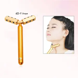 V type germanium facial beauty roller wand magic double chin slimming massager