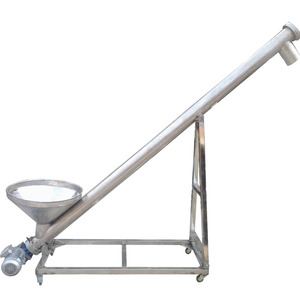 Çin üretici paslanmaz çelik eğim boru burgu vidalı konveyör - Product Image 4