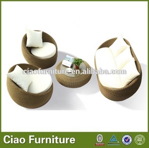 Oval <strong>Rattan</strong> <strong>Sofa</strong> <strong>Rattan</strong> <strong>Sofa</strong> Bed Leisure Outdoor <strong>Sofa</strong> - Product Image 6