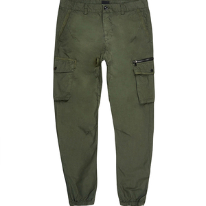 <span class=keywords><strong>Pantaloni</strong></span> da Jogger da <span class=keywords><strong>uomo</strong></span> in cotone 100% <span class=keywords><strong>Slim</strong></span> Fit <span class=keywords><strong>pantaloni</strong></span> <span class=keywords><strong>con</strong></span> tasche Cargo kaki - Product Image 4