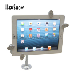 10 12,6-Zoll-Tablet-Displayständer Sichere <span class=keywords><strong>iPad</strong></span>-Verriegelung klemme mit flexiblem Alarmsystem für die Greifer rohr montage für die Wand-Desktop-Montage - Product Image 3