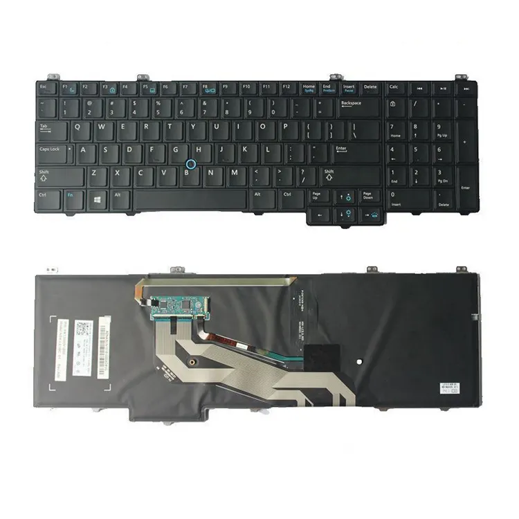 HK-HHT Ons Toetsenbord Voor Dell Latitude E5540 Met Verlicht Laptop Toetsenbord