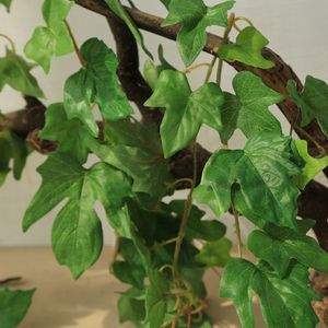 Guirlande de fausses feuilles de <span class=keywords><strong>lierre</strong></span> artificielles, décoration végétale verte, plante grimpante artificielle pour mur, fête, mariage, décoration de <span class=keywords><strong>chambre</strong></span> et de maison - Product Image 5