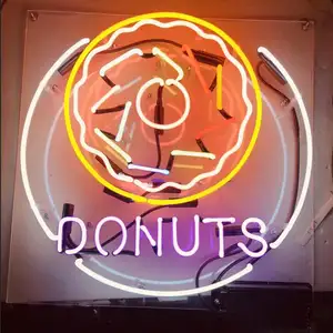 Yeni trendy dükkanı logo teşhiri özel neon işaret ışık sıcak pizza neon burcu