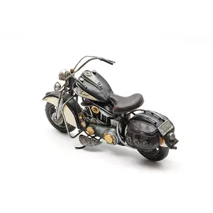 Nieuwe Kinderen Custom Handgemaakte Diecast Model Motorfiets Speelgoed Motor Model