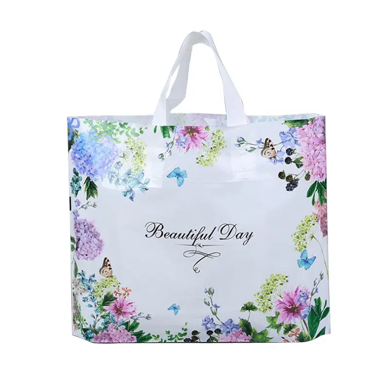 Promo Custom Logo PVC shopping bag gift bag printed bag