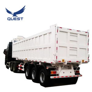 <span class=keywords><strong>QUEST</strong></span> 40cbm รถเทรลเลอร์ขนส่ง60ตัน,รถเทรลเลอร์รถดัมพ์หลังรถกึ่งพ่วง - Product Image 2