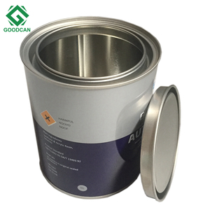 Secchio di Vernice in Latta <span class=keywords><strong>da</strong></span> <span class=keywords><strong>1</strong></span> <span class=keywords><strong>Litro</strong></span>, Rotondo con Coperchio - Product Image 1