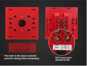 Bán buôn DPDT Phá Vỡ <span class=keywords><strong>Glass</strong></span> Cháy Khẩn Cấp Exit Chuyển Đổi Cửa Phát Hành Nút Đối Với Kiểm Soát Truy Cập - Product Image 6