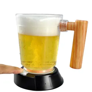 Siêu Âm xách tay Bottoms Up Bia Dispenser Với Bia Cup Đối Với Trang Chủ Đảng