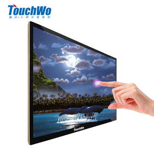 43 55 65 86 pouces bon prix LED HD 4 k moniteur à écran <span class=keywords><strong>tactile</strong></span> lcd écran plat interactif tout dans un pc <span class=keywords><strong>tv</strong></span> publicité joueur - Product Image 2