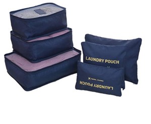 Mode 6 pièces bagage emballage cube vêtements <span class=keywords><strong>voyage</strong></span> <span class=keywords><strong>sac</strong></span> <span class=keywords><strong>de</strong></span> rangement ensemble pour valise - Product Image 4