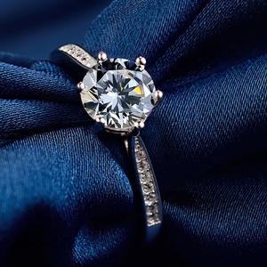 Venta directa de fábrica de gran cubic zircon <span class=keywords><strong>anillo</strong></span> de <span class=keywords><strong>Plata</strong></span> de <span class=keywords><strong>Ley</strong></span> 925 - Product Image 1