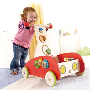 Hape marque Nouveau modèle poussant le walker drôle <span class=keywords><strong>trotteur</strong></span> en <span class=keywords><strong>bois</strong></span> - Product Image 3