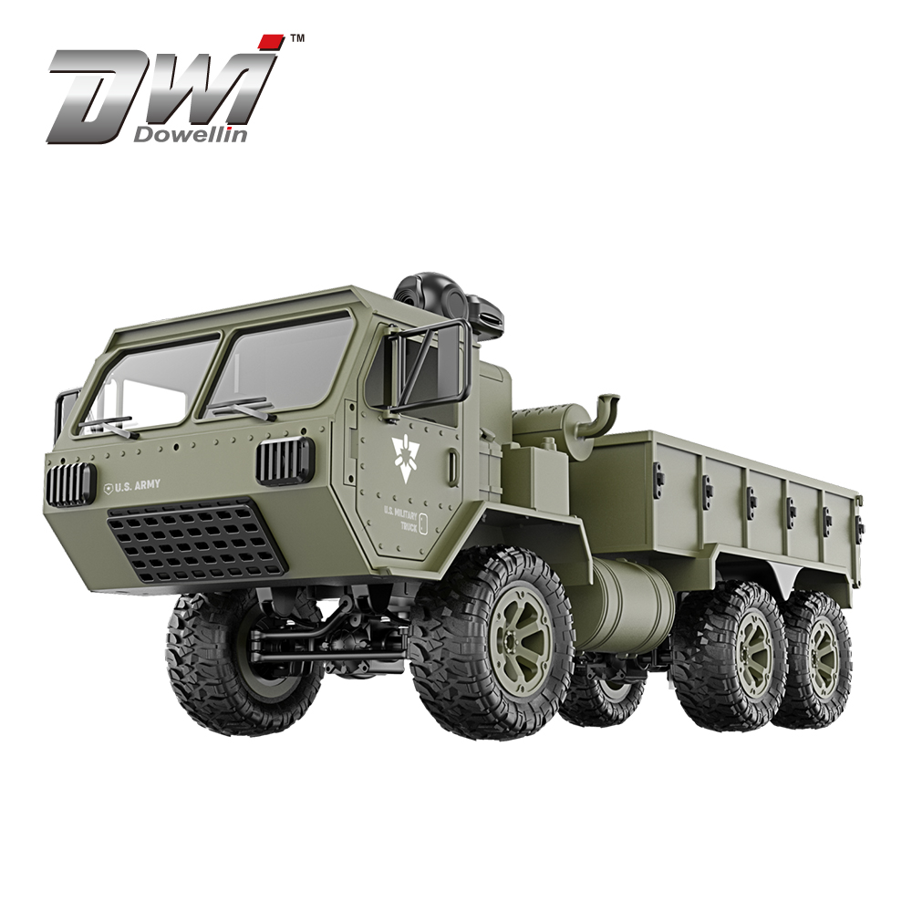 6WD RC Truck - Ultimate off-Road Military Toy
