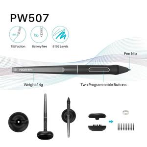 <span class=keywords><strong>Stylet</strong></span> sans batterie 13 pouces 8192 niveaux de pression du stylo <span class=keywords><strong>Huion</strong></span> interactif numérique <span class=keywords><strong>graphique</strong></span> dessin <span class=keywords><strong>tablette</strong></span> stylo affichage Kamvas Pro 13 - Product Image 2