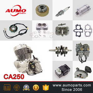 Dos cilindros refrigerado por aire de cuatro tiempos 250cc <span class=keywords><strong>motor</strong></span> de la motocicleta Asamblea CA250 <span class=keywords><strong>motor</strong></span> - Product Image 2